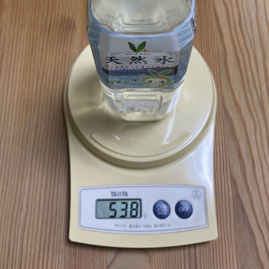500ml は 何 グラム